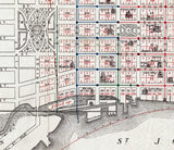 1878 Map of The City Of Jacksonville Florida