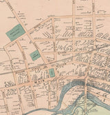 1855 Map of Waterloo Seneca County New York