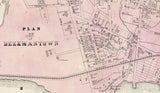 1857 Map of Greenburgh Westchester County New York