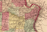 1861 Map of The State of Missouri