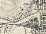 1875 Map of Port Jervis New York