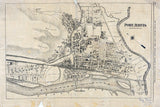 1875 Map of Port Jervis New York