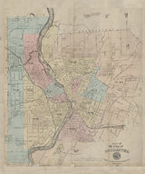 1878 Map of Rochester New York