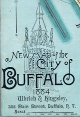 1884 Map of Buffalo New York