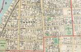 1886 Map of Waltham Massachusetts