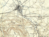 1895 Topo Map of Oneida New York Quadrangle