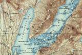 1897 Topo Map of Bolton New York Quadrangle