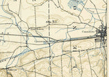 1898 Topo Map of Chittenango New York Quadrangle