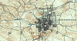 1903 Topo Map of Gloversville New York Quadrangle