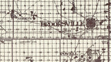 1914 Map of Hernando County Florida