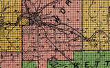 1917 Farm Line Map of Price County Wisconsin