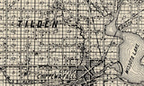 1918 Farm Line Map of Chippewa County Wisconsin