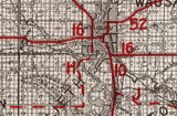 1924 Farm Line Map of Marathon County Wisconsin