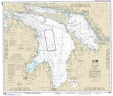 2016 Nautical Map of Lake Huron and Georgian Bay