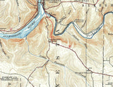 1922 Topo Map of Tionesta Pennsylvania Quadrangle