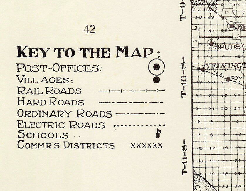 1914 Map of Saint Johns County Florida Saint Augustine