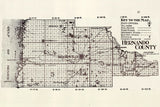 1914 Map of Hernando County Florida