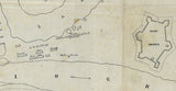 1877 Map of Fort Brown Brownsville Texas