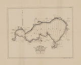1916 Map of Clear Lake Cerro Gordo County Iowa