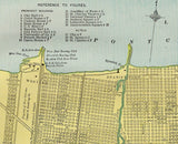 1892 Map of New Orleans Louisiana