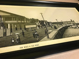 1890s Panoramic Photo of Saint Augustine FL Seawall and Fort