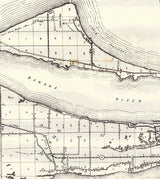 1954 Map of Brevard County Florida