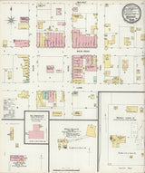 1897 Map of Murray Calloway County Kentucky