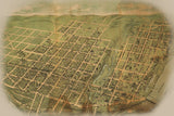 1879 Map of Allentown Pennsylvania