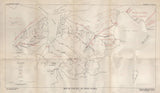 1921 Map of Cold Bay Oil Field Alaska