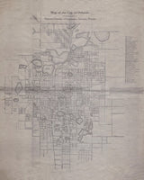 1924 Map of Orlando Florida
