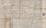 Early 1900s Map of Beaver County Oklahoma