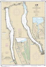 2016 Nautical Map of Cayuga and Seneca Lakes New York