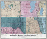 1887 Map of Modoc County California