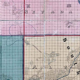 1887 Map of Modoc County California