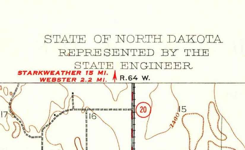 1931 Topo Map of Devils Lake Quad North Dakota