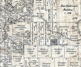 1916 Map of Blanco County Texas