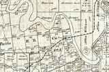 1898 Map of Palo Pinto County Texas