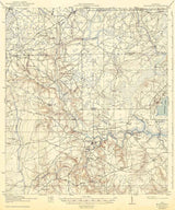 1891 Topo Map of Middleburg Quad Florida - Jacksonville