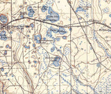 1916 Topo Map of Interlachen Quad Florida