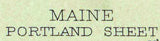 1893 Topo Map of Portland Maine Quad