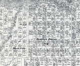 1879 Farm Line Map of Concho County Texas