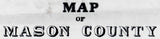 1879 Farm Line Map of Mason County Texas