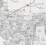 1879 Farm Line Map of Cherokee County Texas