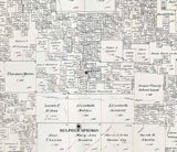 1885 Farm Line Map of Hopkins County Texas