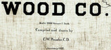 1895 Farm Line Map of Wood County Texas