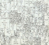 1895 Farm Line Map of Wood County Texas