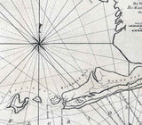 1772 Map of Southern Florida The Ancient Tegesta Keys Miami