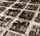 1912 Panoramic Map of Amarillo Potter County Texas