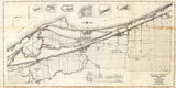 1954 Map of Brevard County Florida