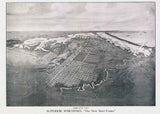 1913 Panoramic Map of Superior Wisconsin
